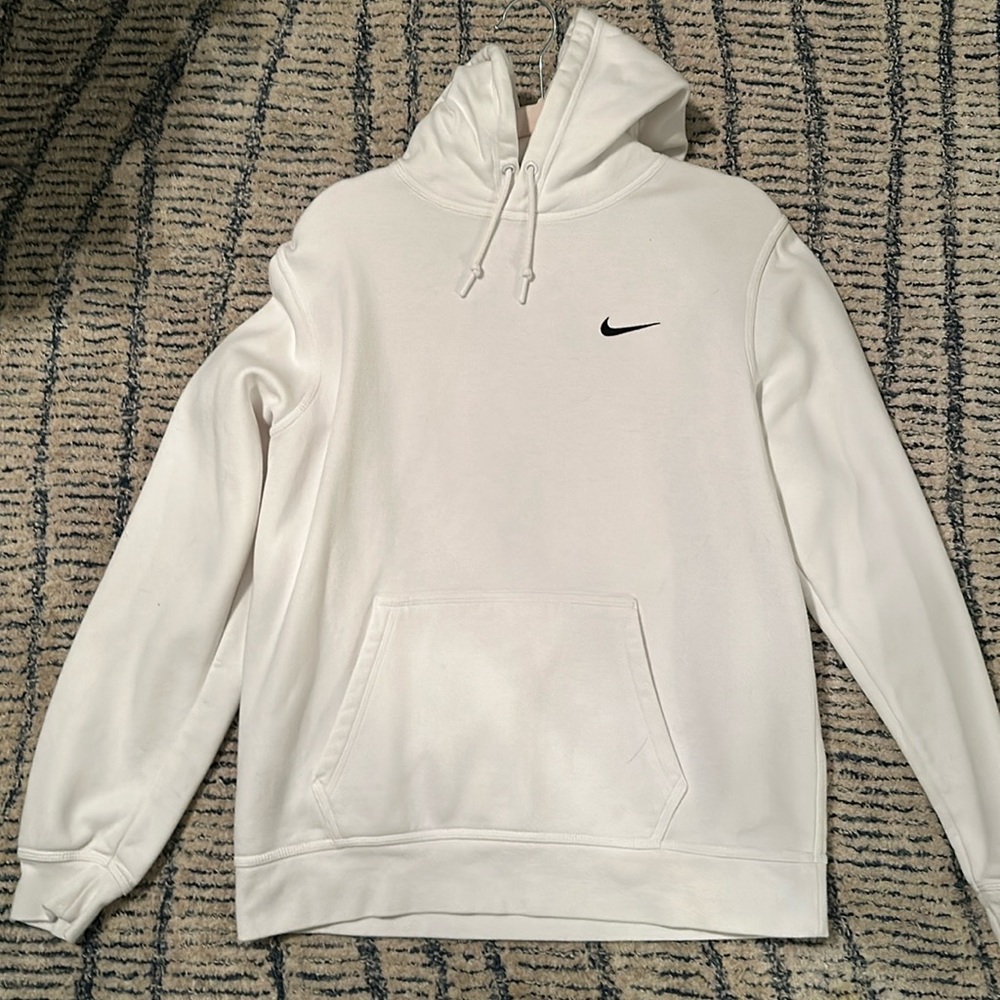 White Nike Hoodie / Sweatshirt